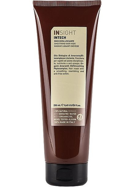 Разглаживающая маска для волос Intech Smoothing Hair Mask 250ml (1153335-10674888) Insight (368644901)