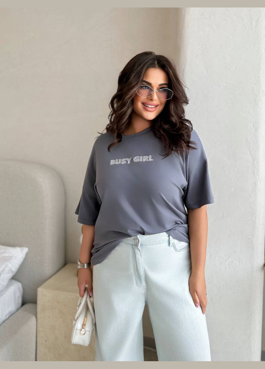 Футболка женская оверсайз Style Point - (339606663)