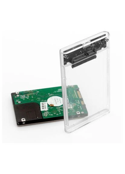Кишеня зовнішня 2.5" SATA HDD/SSD USB 3.0 Transparent (DM-CAD-25316) Dynamode 2.5" SATA HDD/SSD USB 3.0 Transparent (390002117)
