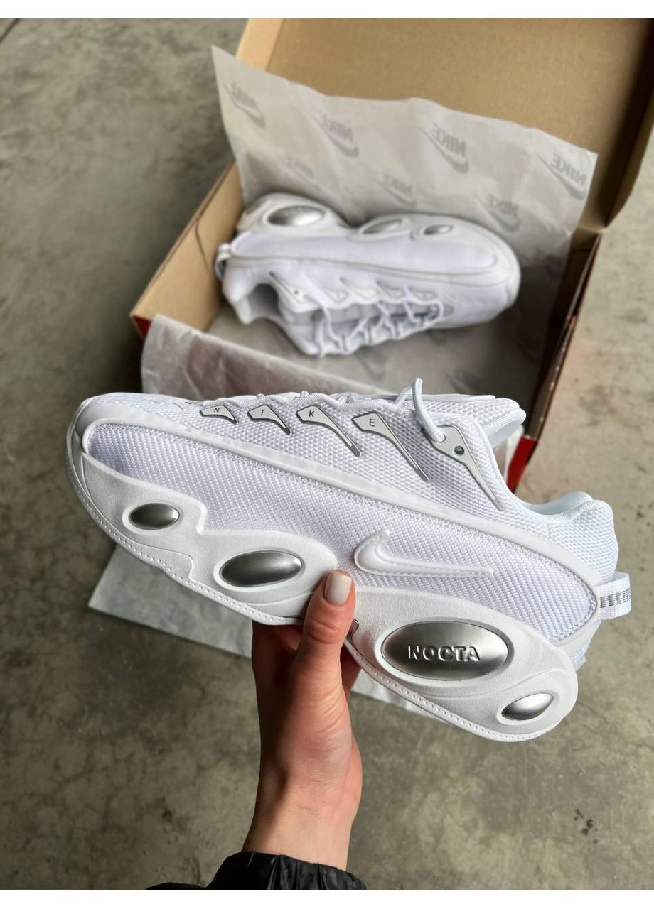 Білі Осінні кросівки чоловічі nike nocta white найк хот степ No Brand