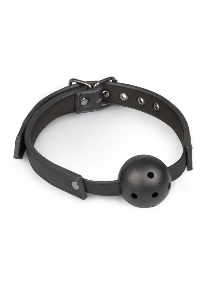 Кляп Ball Gag With PVC Ball - Black EasyToys (303882176)