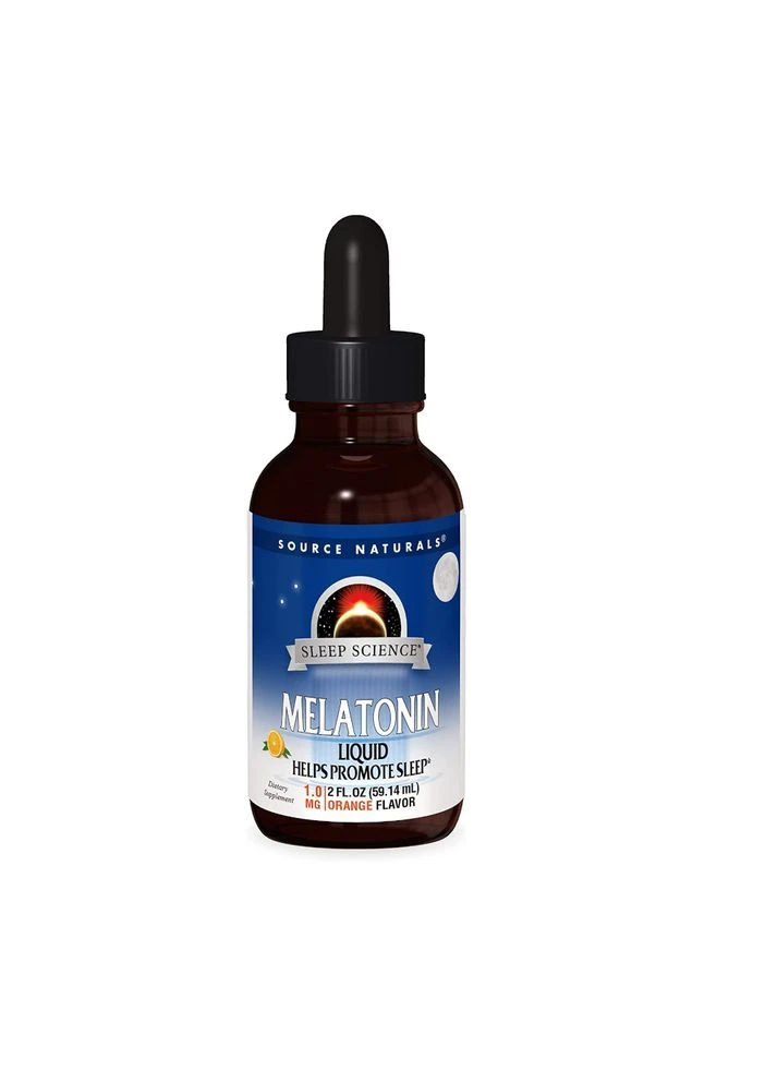 Натуральна добавка Sleep Science Melatonin, 59 мл - Лимон Source Naturals (341321309)