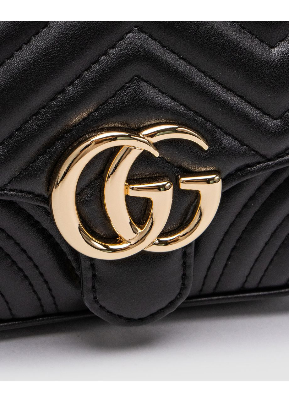 Сумка женская GG Marmont Mini Top Handle Bag in Black No Brand (362488729)