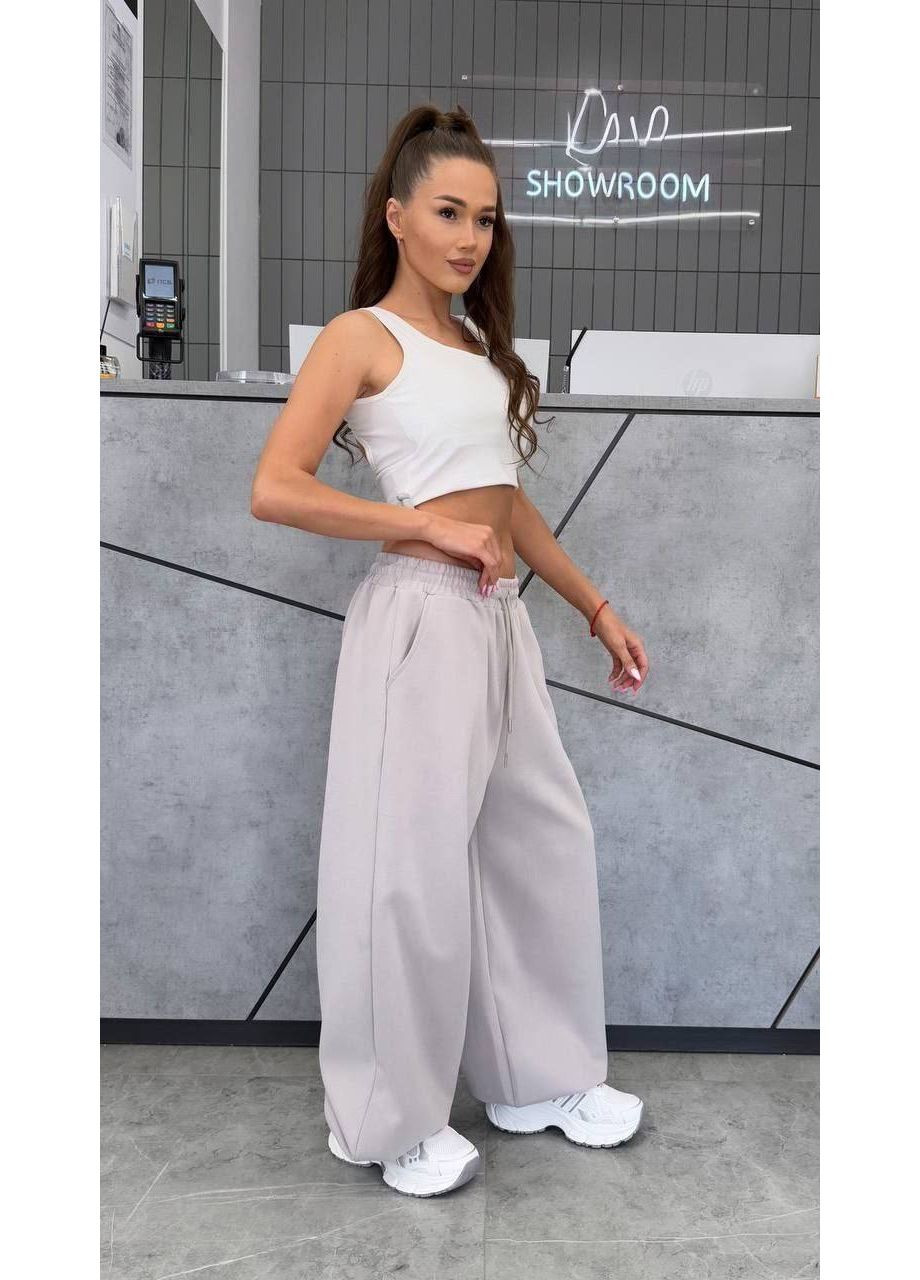 Оверсайз женские джогеры с идеальной посадкой. Размерная сетка в описании. DK/DL Мода без кордонів (358930464)