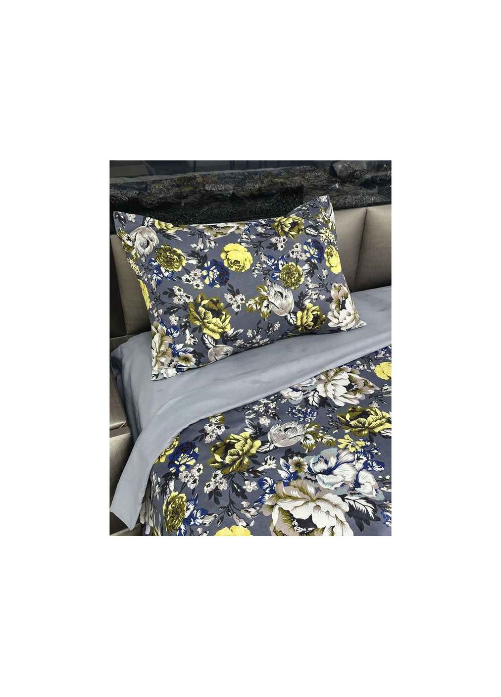 Комплект постельного белья 200х220 Printed 10057-11 17-3802 Gull 2нав. 50х70 микрофибра ArCloud (362717072)