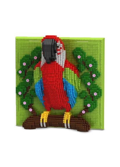 Конструктор 3D Папуга 2008 деталей (668-107) Країна іграшок (370259524)