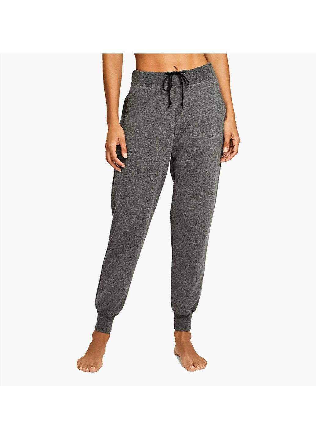 Штани чоловічі Yoga French Terry Fleece 7/8 Grey Nike (365961760)