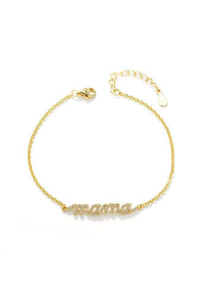 Регульований браслет Мама в позолоті No Brand (341135952)