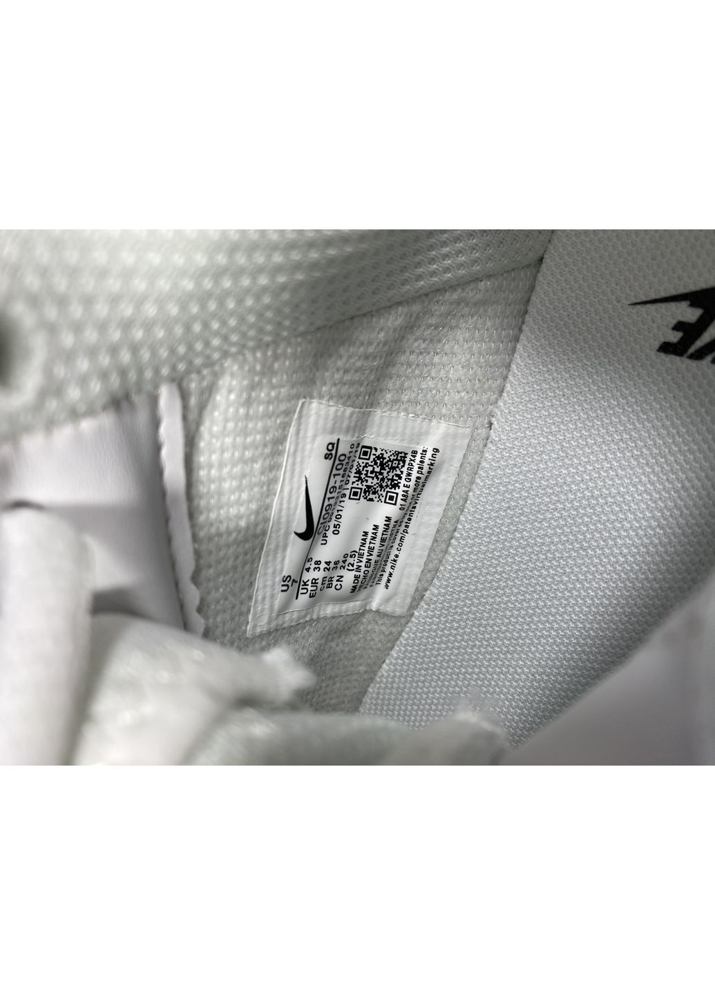 КРОССОВКИ ЖЕНСКИЕ NIKE AIR FORCE SHADOW WHITE НАЙК АИР ФОРС 1 ПРЕМИУМ No Brand белые демисезоны (368855873)