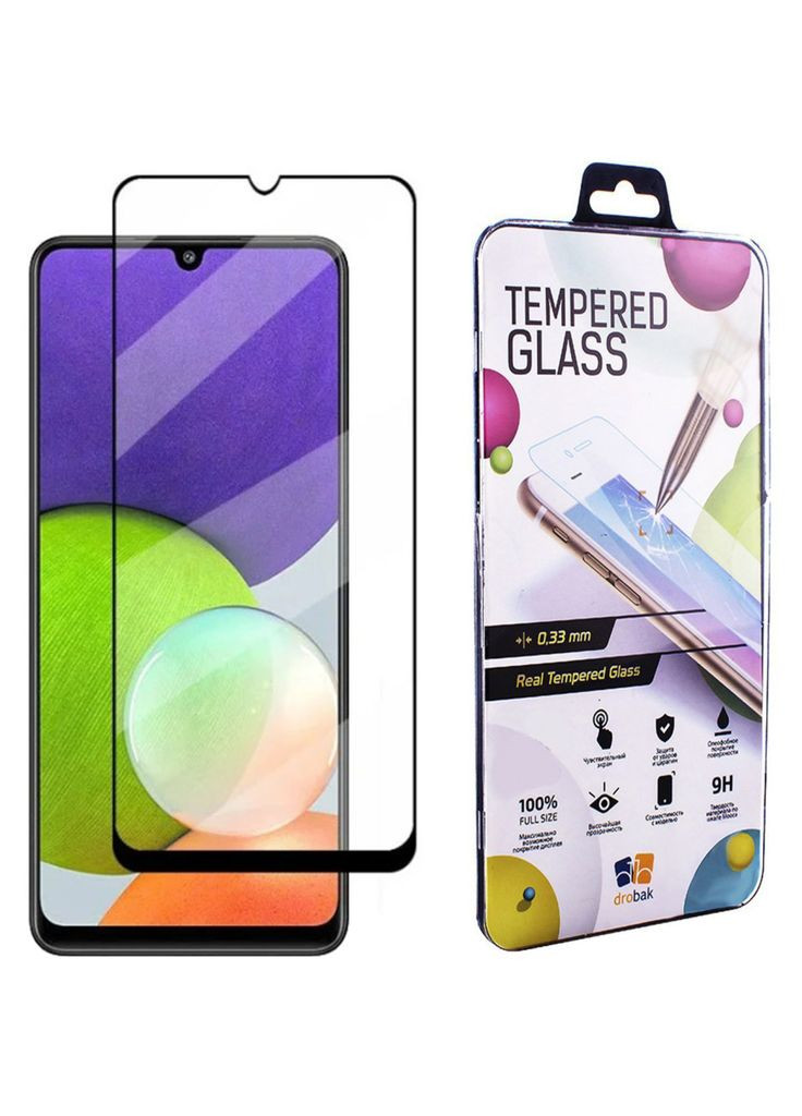 Стекло защитное (m434200) Drobak Samsung Galaxy A22 (367071158)