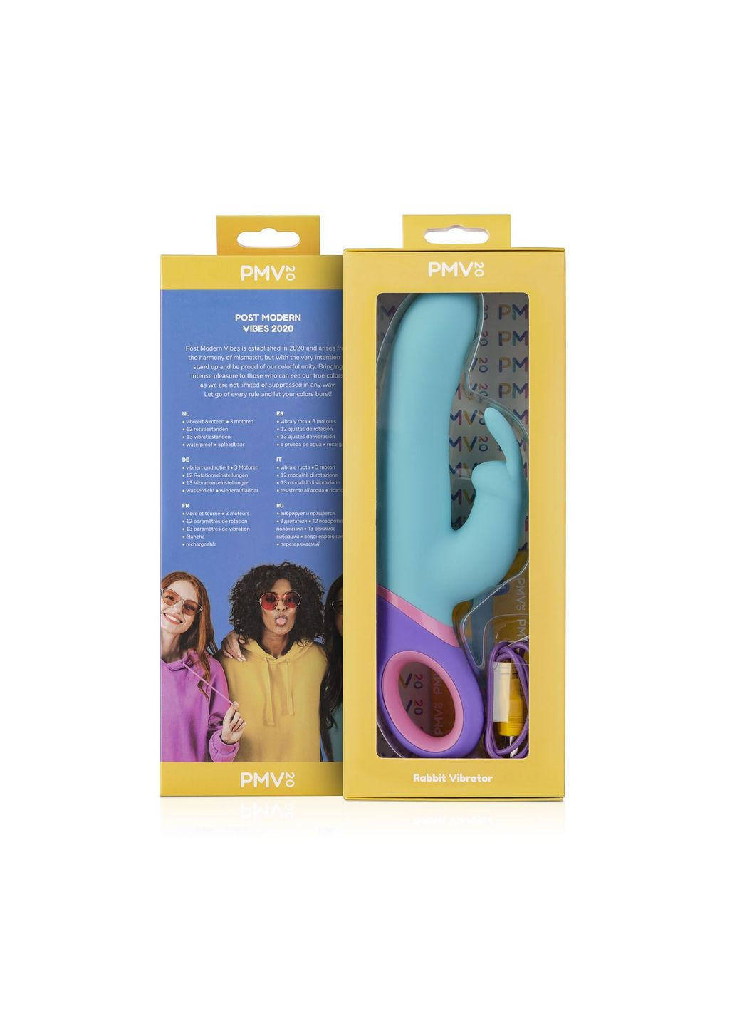 Вібратор кролик з ротацією Meta-Rabbit Vibrator PMV20 (296627140)