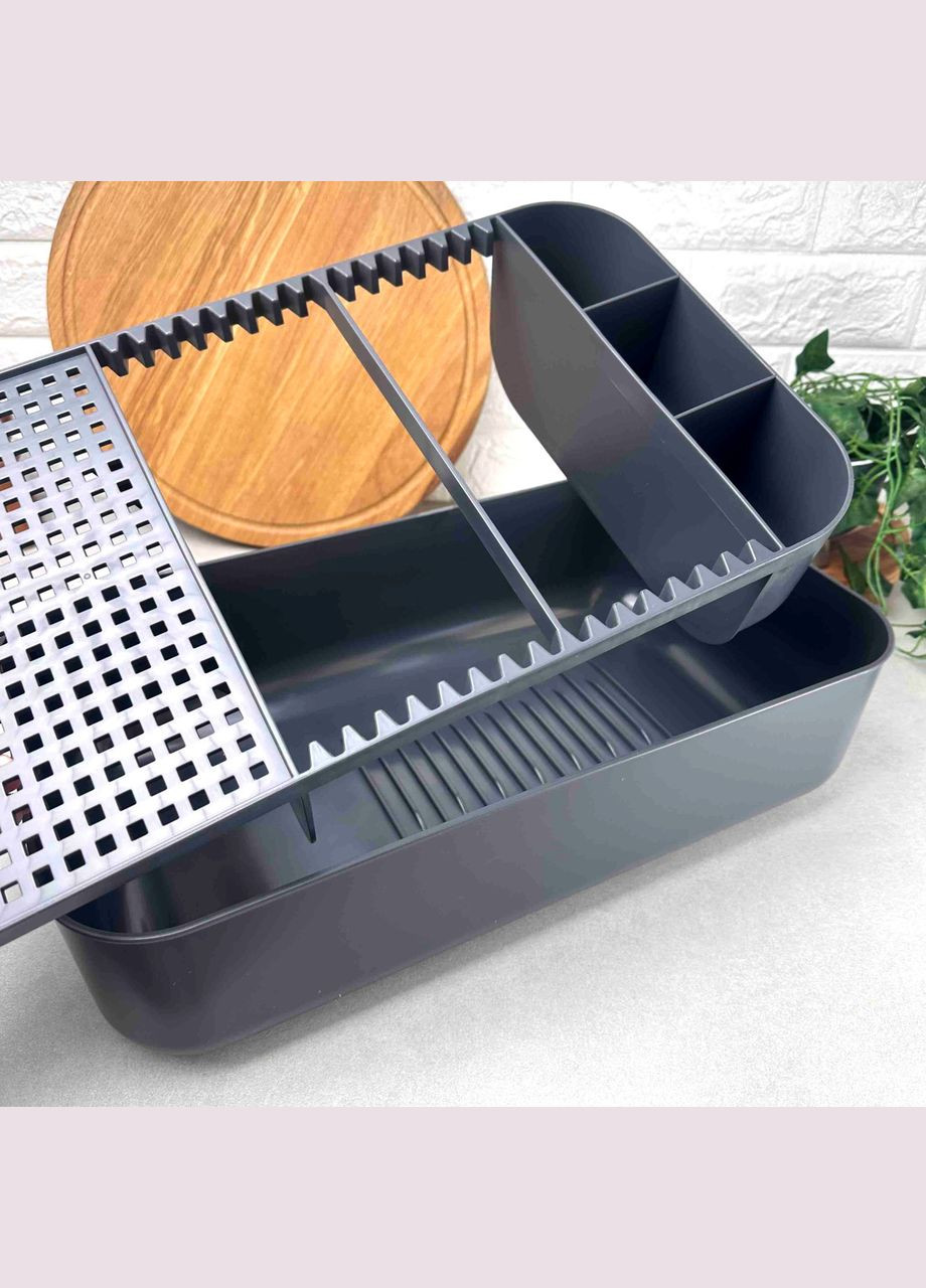 Глибока сушарка для посуду Гранда Антрацит Ламела Lamela (303724546)