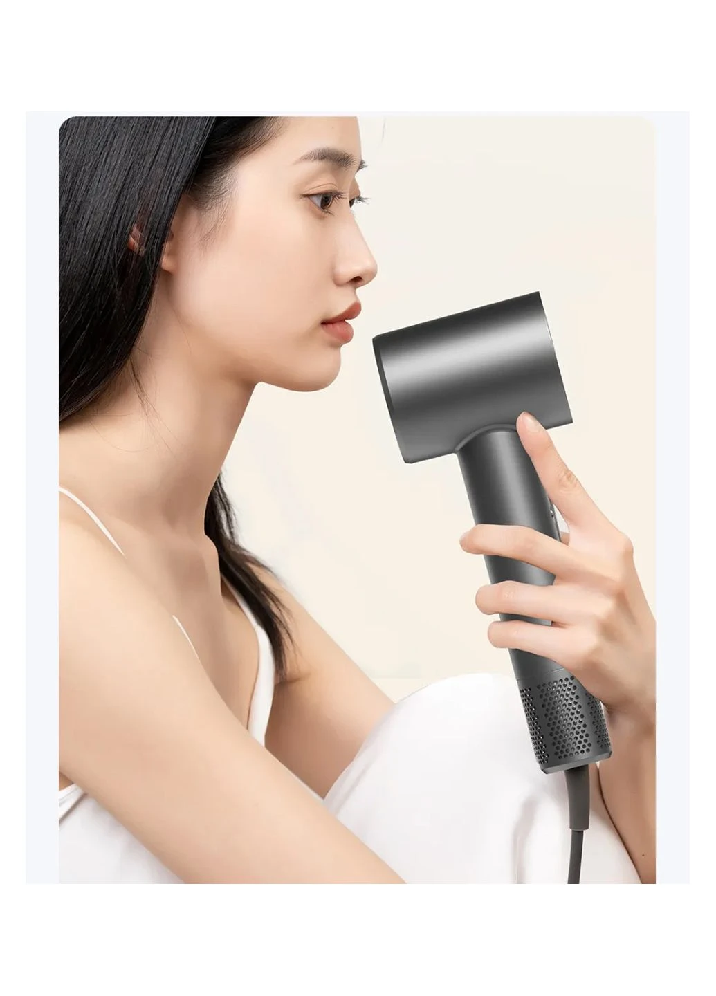Фен DOCO H800 hair dryer Grey (Китайська вилка) Xiaomi high-speed negative ion (385619183)