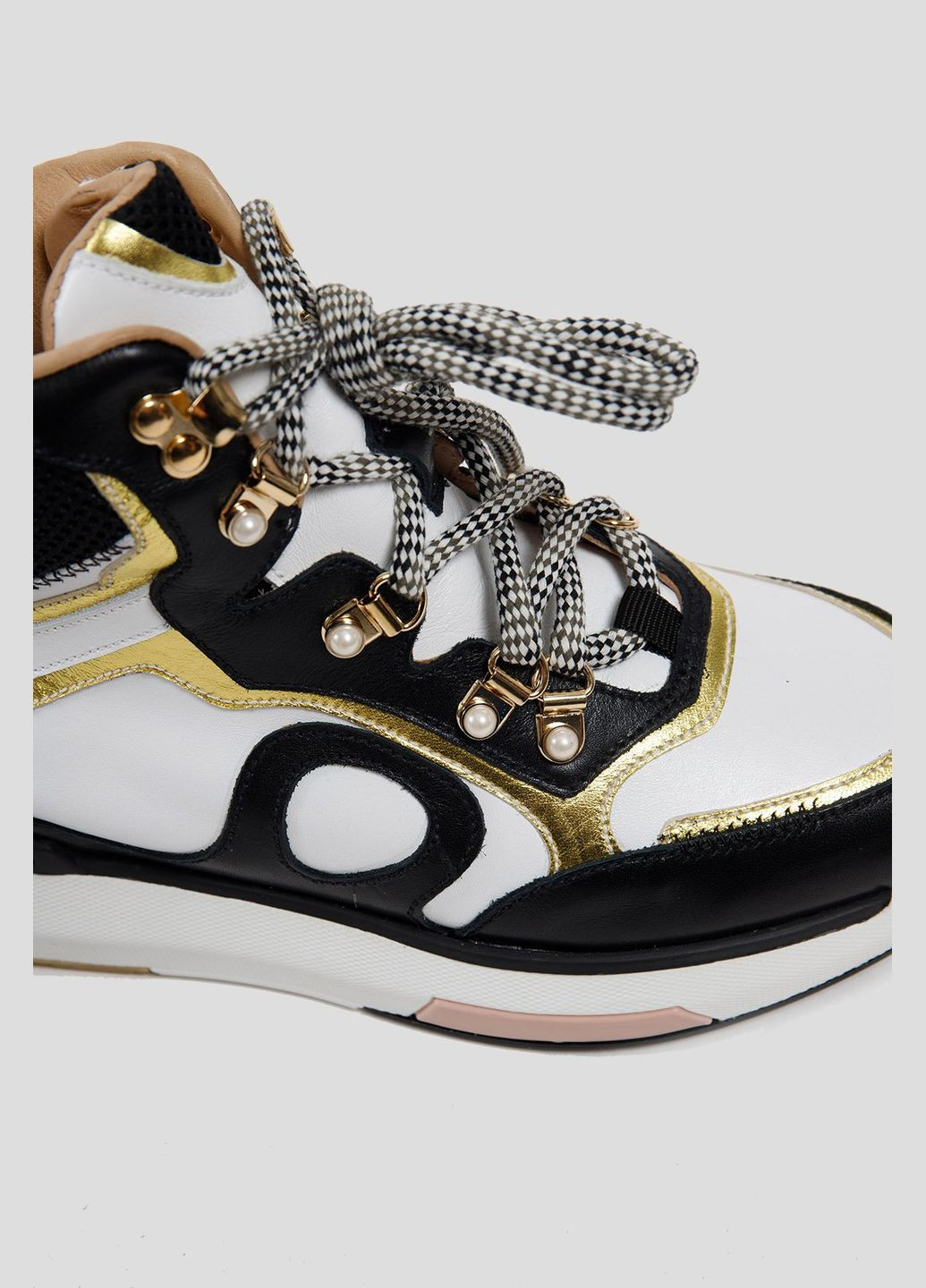 Высокие кожаные кроссовки Plain sport bia на шнурках Fratelli Rossetti комбинированные демисезоны (332192272)