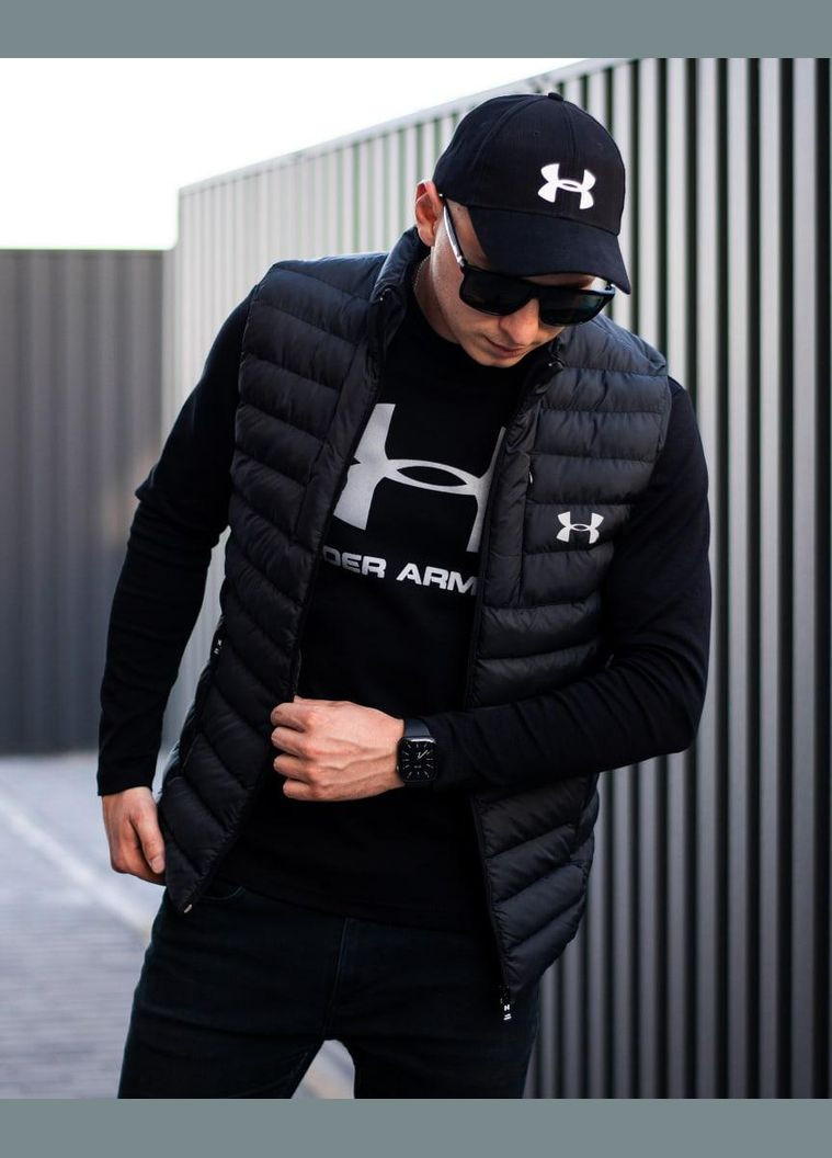 Жилетка чорна No Brand (316115975)