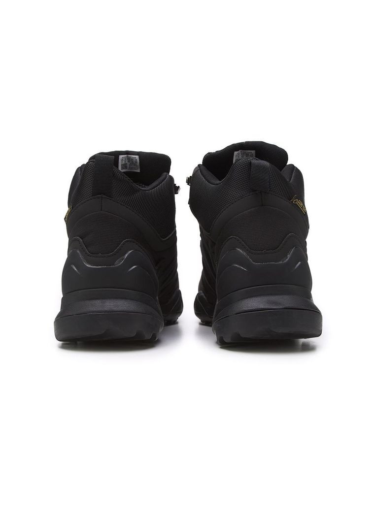 Чорні Осінні кросівки чоловічі adidas terrex gore-tex high termo black адідас No Brand