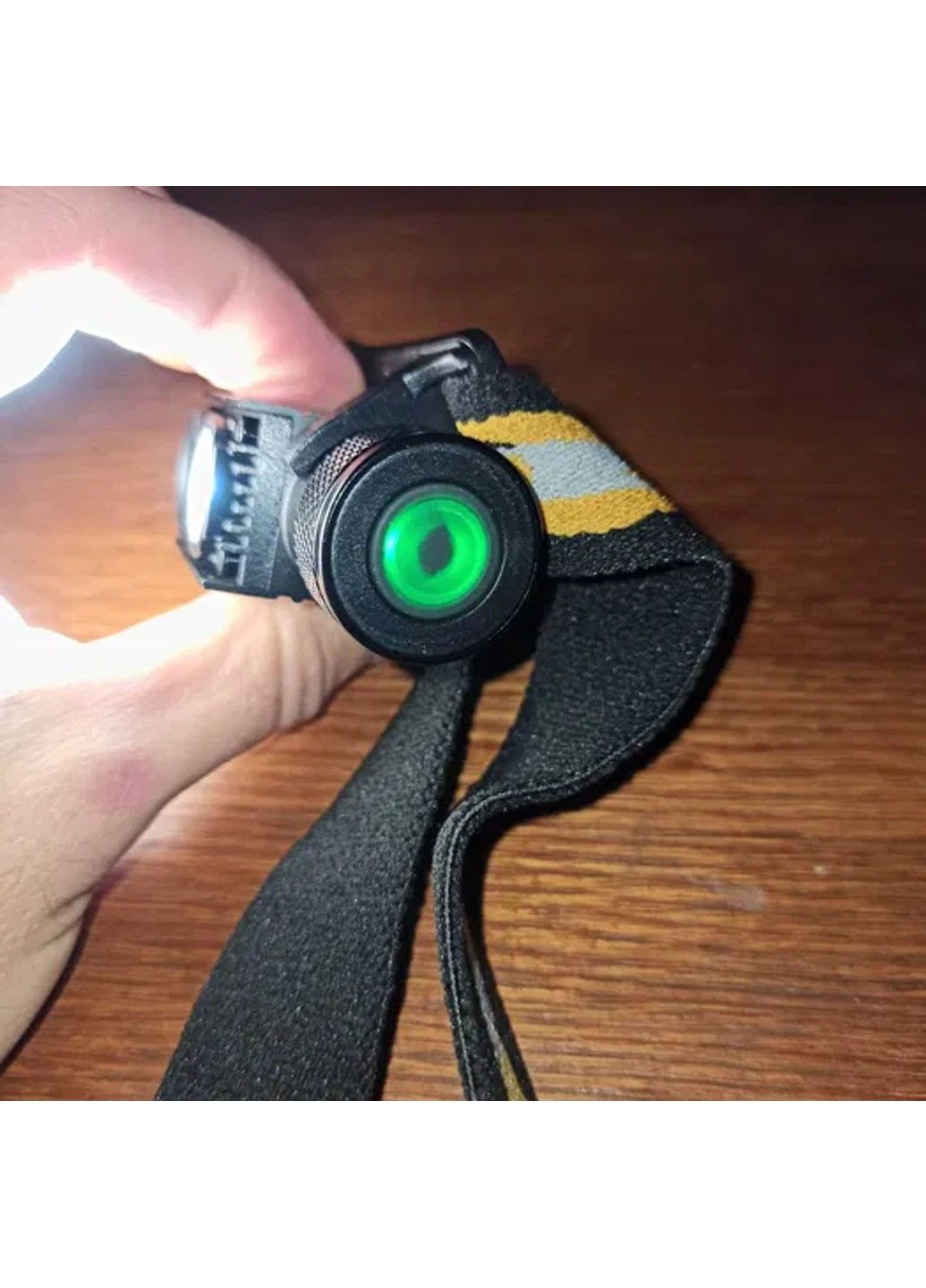 Налобний ліхтар Boruit H02B-Red (біле + червоне світло) с акумулятором 3400мАч No Brand (331639631)