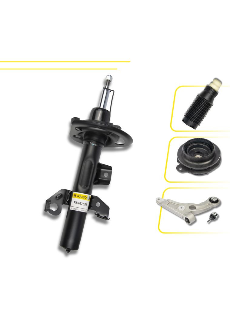 Комплект передней ходовой (Швеция) на Jeep Cherokee, Джип Чероки 13- #RL267658KIT UAZZSPQ22 Raiso (361232108)