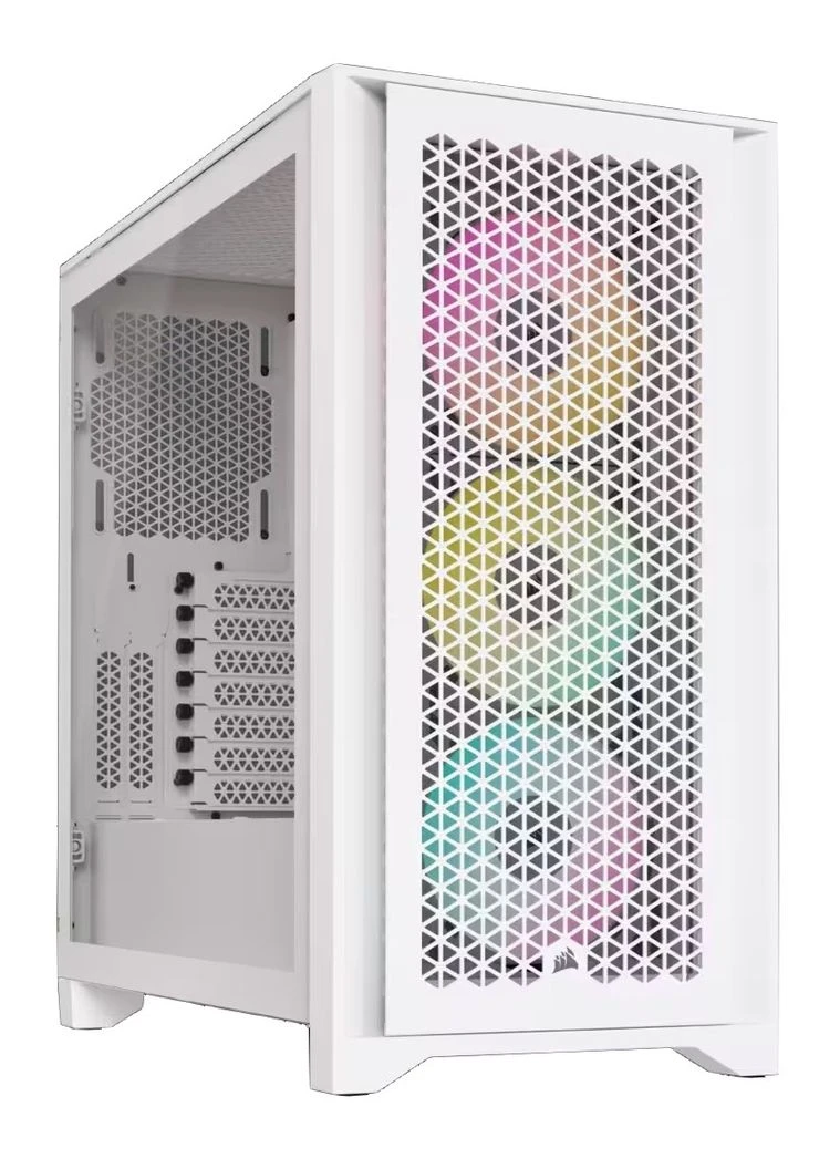 Корпус iCUE 4000D RGB AirFlow Tempered Glass White (CC9011241-WW) без БЖ Corsair (314834500)
