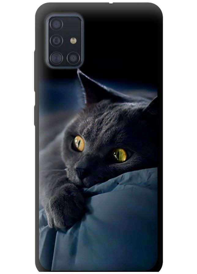 TPU чохол 'Димчастий кіт' для Endorphone Samsung Galaxy A51 2020 A515F (265227500)