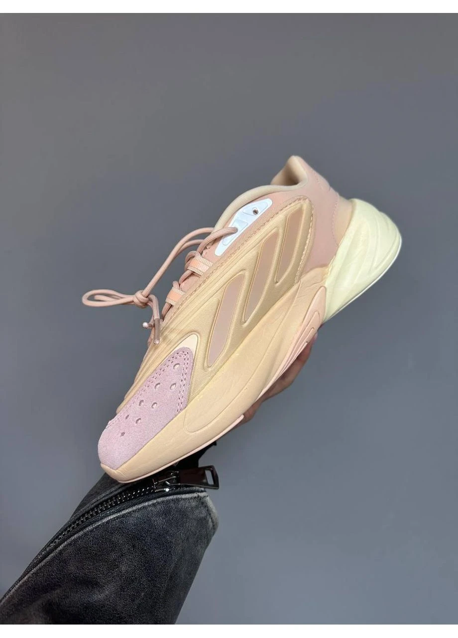 Розовые демисезонные кроссовки мужские adidas ozelia rose адидас озелия розовые No Brand