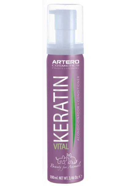 Кондиционер Keratin, восстанавливающий, для собак и кошек, 100 мл (8435037164746) Artero (364488451)