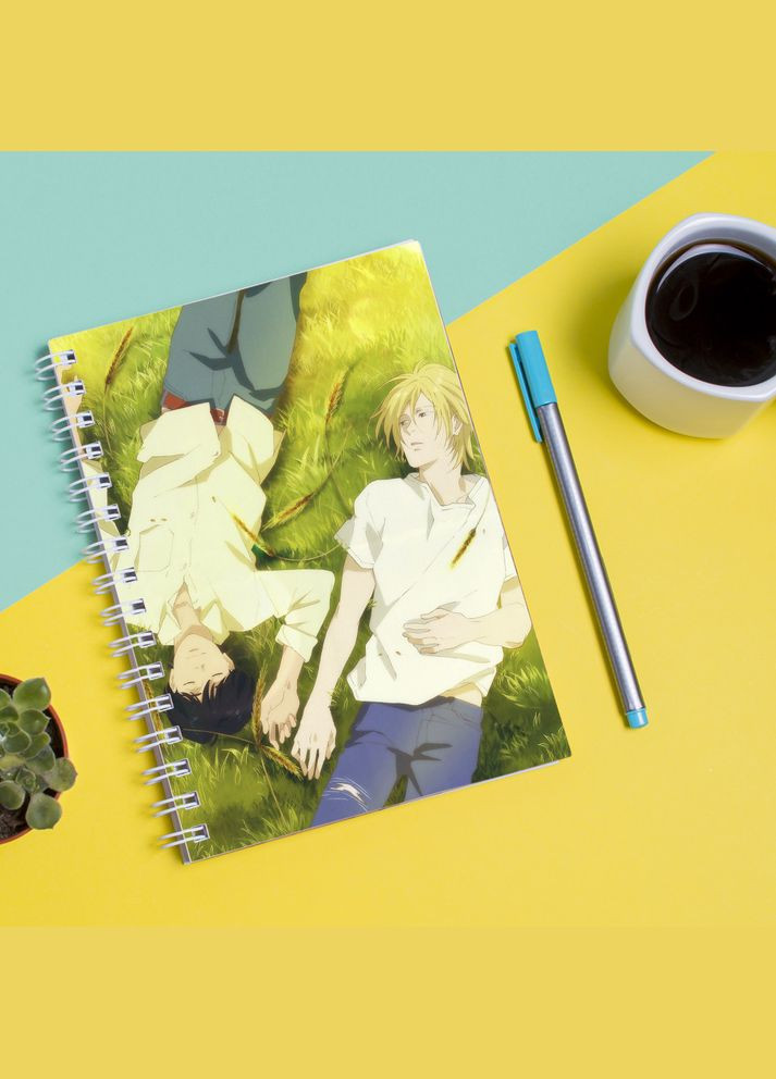 Скетчбук (Sketchbook) з принтом "Banana Fish - Бананова риба" Кавун блокнот для малювання (316133865)