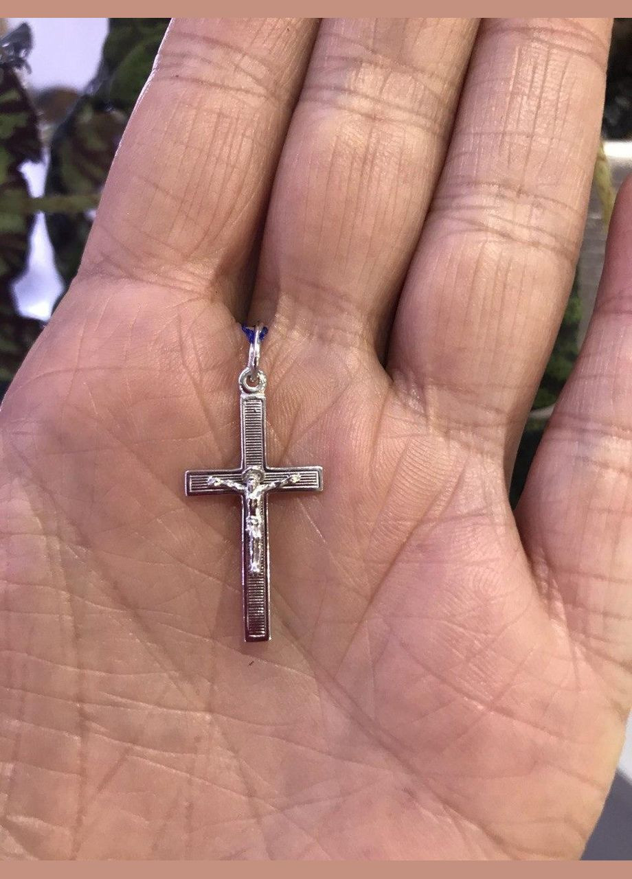 Подвес серебряный детский Крестик 20061.02 No Brand (316397606)