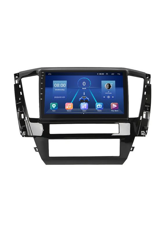 Штатная магнитола для Mitsubishi Pajero Sport III Рестайлинг 2019-н.в. 10" 6/128Gb 4G Wi-Fi GPS Top 5 шт. Lesko (336195471)