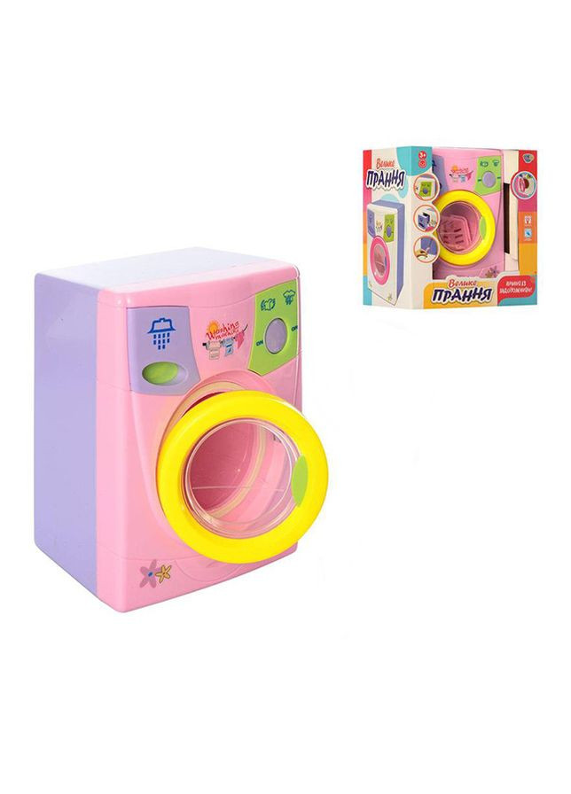 Игрушечная стиральная машина цвет разноцветный 00-00055975 Limo Toy (282924549)
