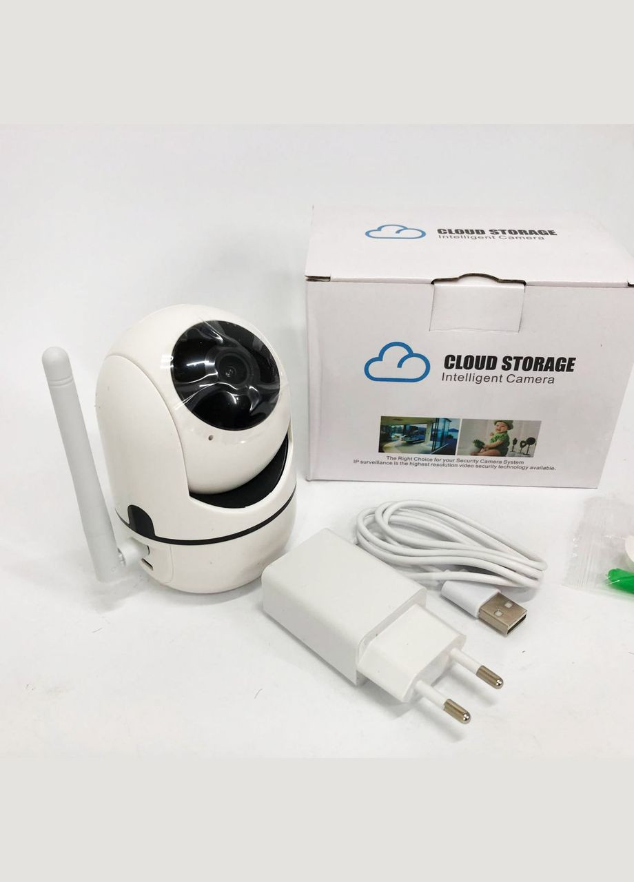 Бездротова поворотна IP камера WiFi microSD Y13G 1mp з розпізнаванням облич UKC (364665059)