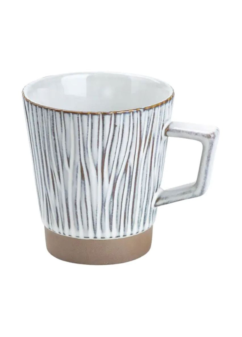 Чашка керамическая для чая и кофе 300 мл в стиле ретро Золотистая Jooki (358706003)