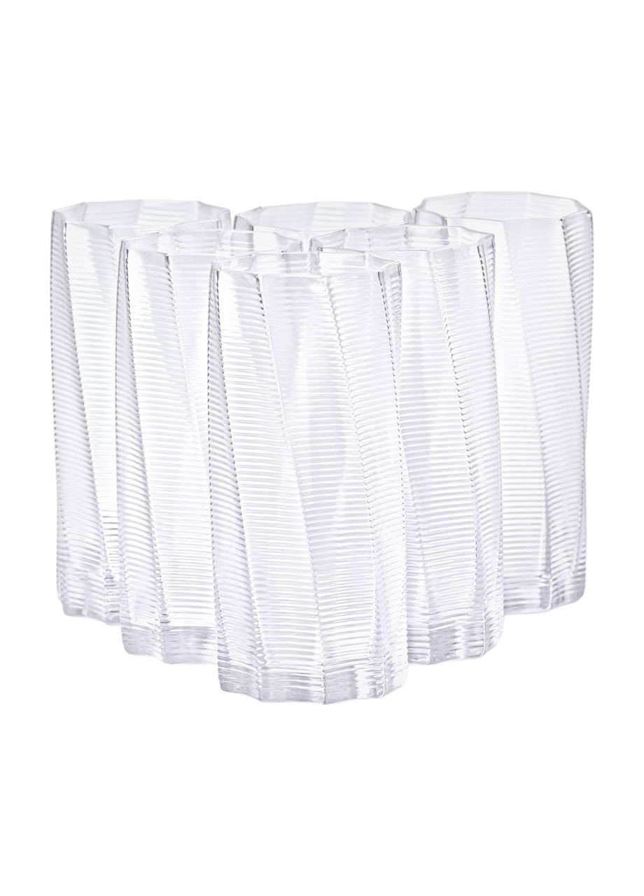 Набір з 6 високих склянок, 500 мл, для лимонаду, води, соку та коктейлів. Yiwu (360455066)