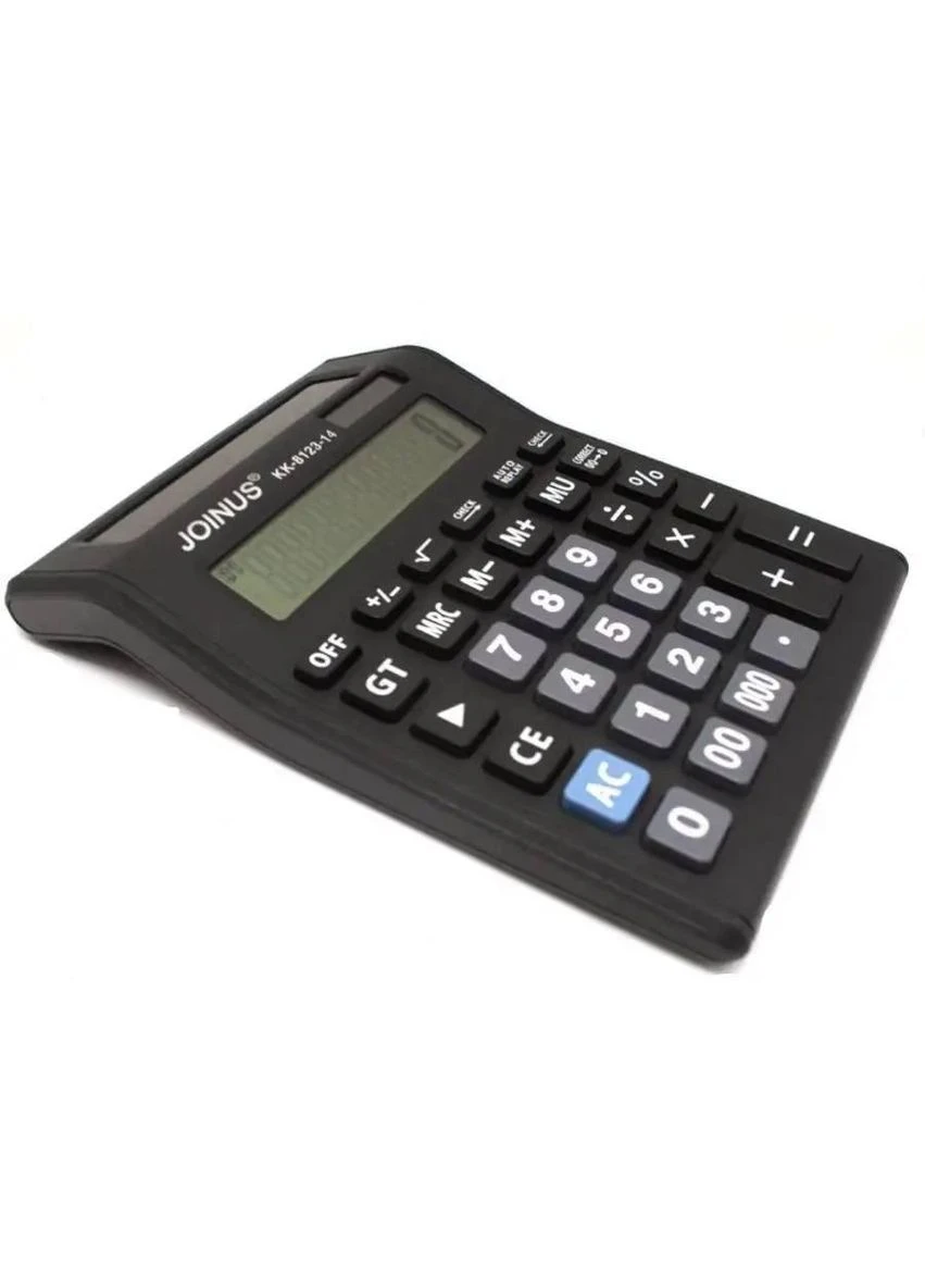 Калькулятор настольный KK-8123-14 с двойным дисплеем, 14-разрядный, с функцией проверки вычислений JOINUS (399258469)