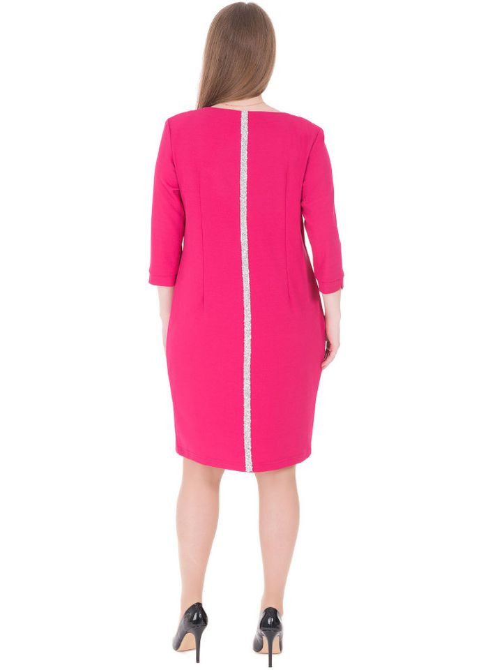 Малинова плаття 1499-23 Alenka Plus