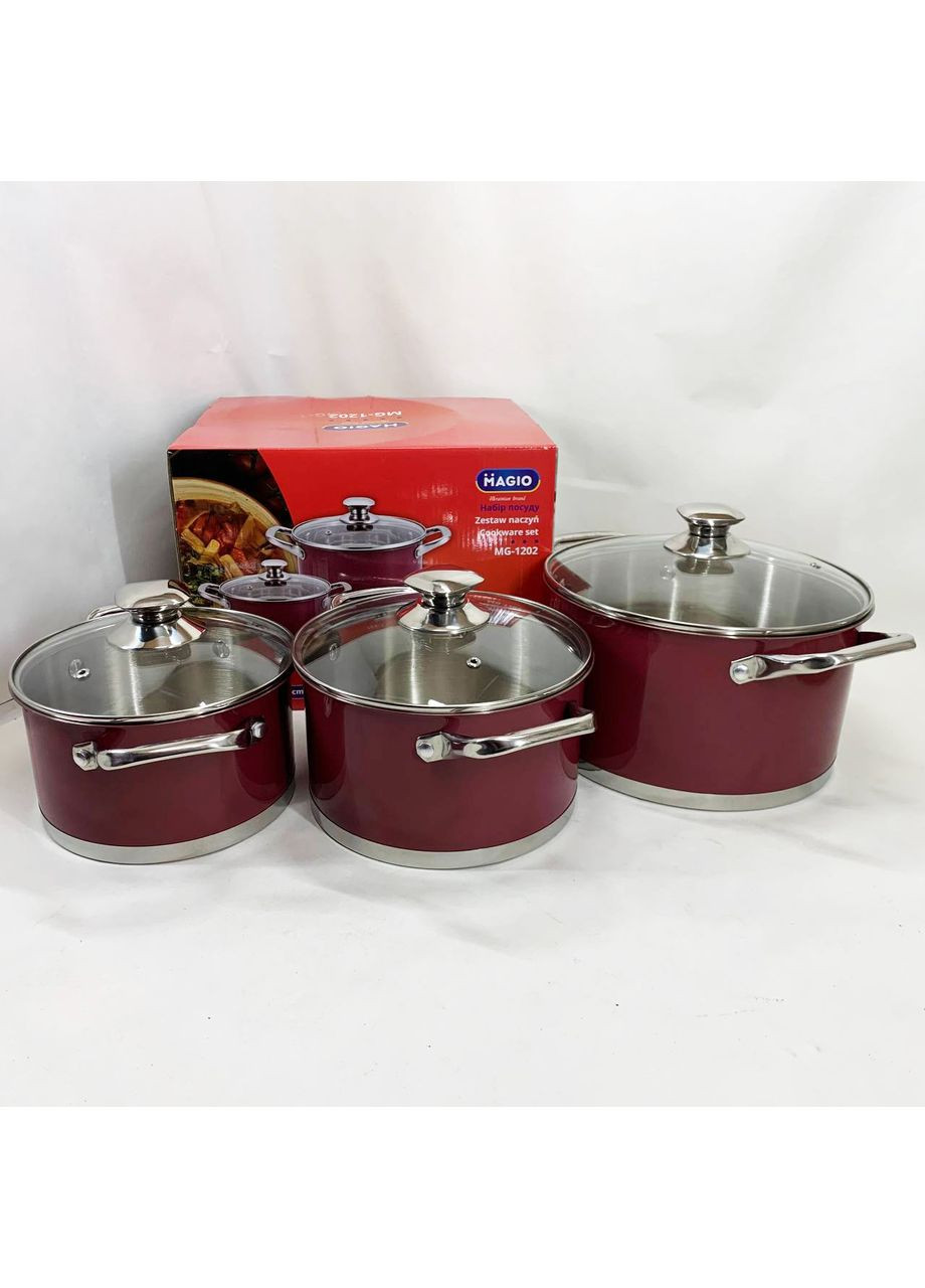 Набір посуду MAGIO MG-1202 No Brand (351486089)