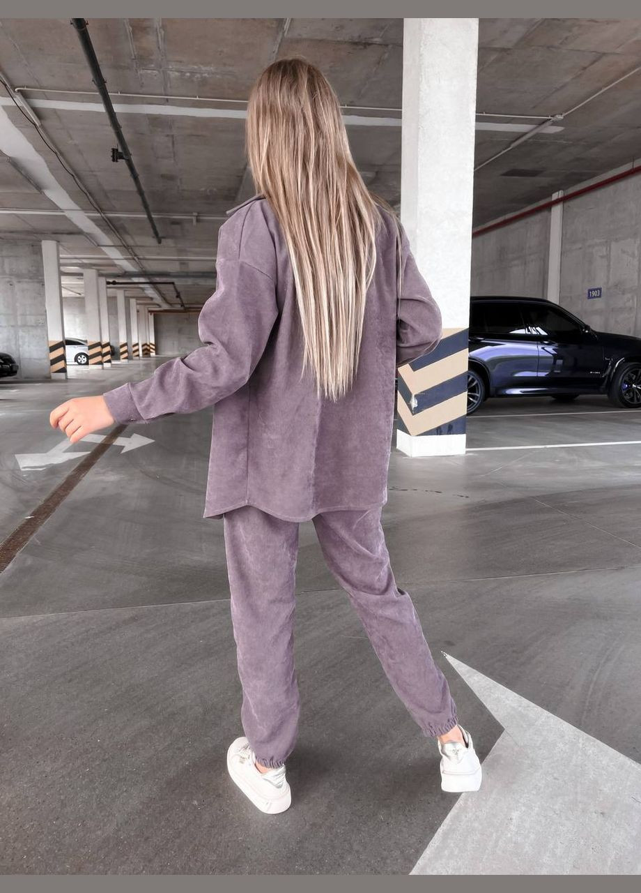 Брючный вельветовый костюм No Brand (331521487)