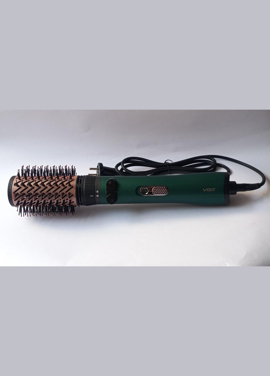 Фен щітка для волосся 2в1 V-498 Green 1200 Вт VGR (301941433)