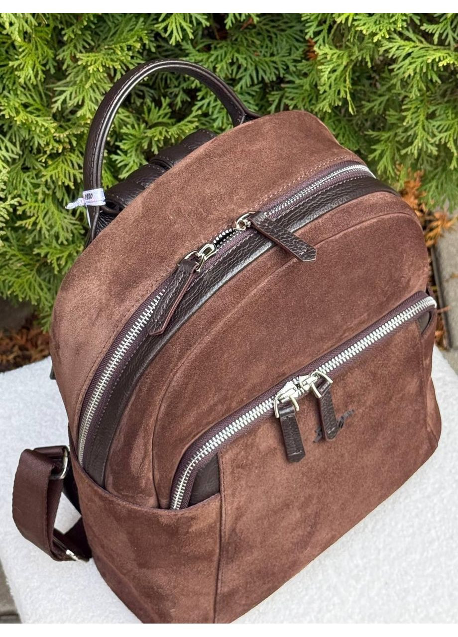 Рюкзак женский натуральная кожа и замша Турция, элегантный дизайн (6008-4) Karya (366907472)