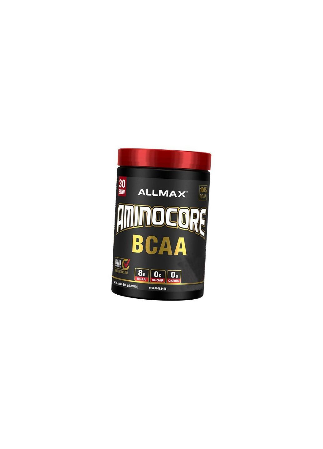 ВСАА з Вітамінами, Aminocore BCAA, 315г Синя малина (28134001) ALLMAX Nutrition (322725558)