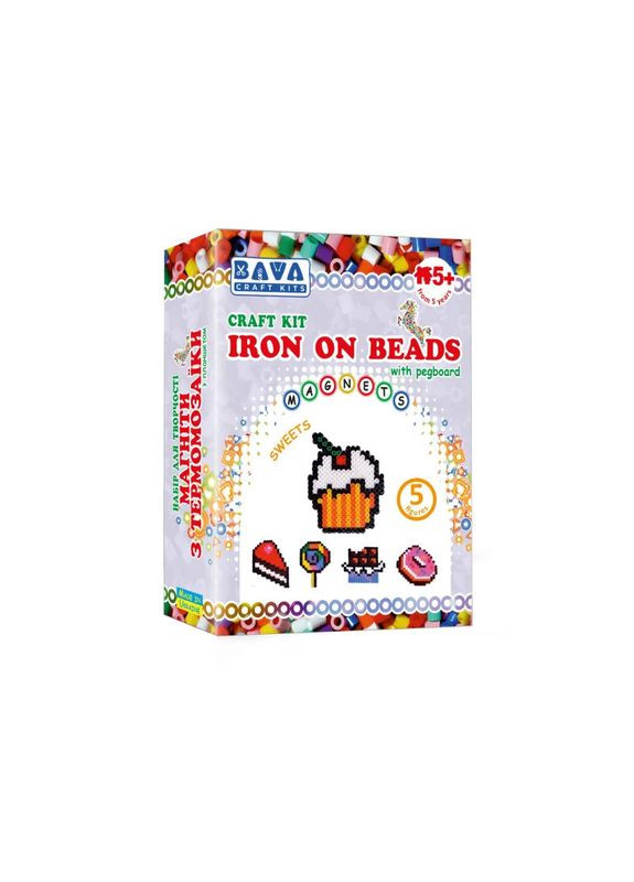 Набор для творчества Магниты с термомозаики "Сладости" TM-017 без планшета УМНЯШКА (327321668)