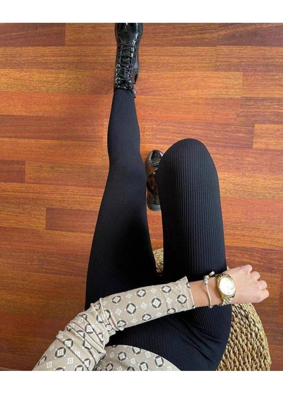 Бесшовные женские лосины рубчик на мех. Adelante (354698781)