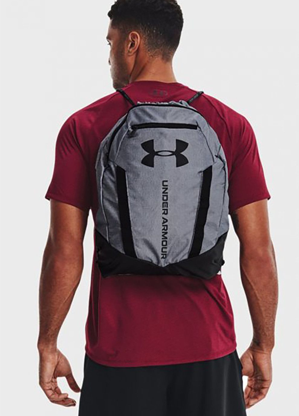 Рюкзак UA Undeniable Sackpack Сірий Уні Under Armour (333959909)