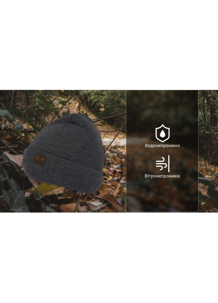 Водонепроникна шапка, onesize (56-58 см), графітовий сірий DexShell (353505154)