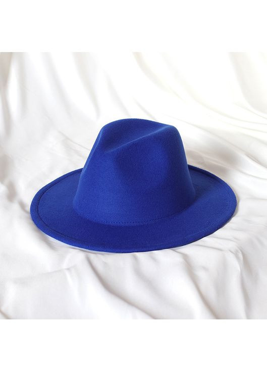 Шляпа Федора унисекс с регулировкой размера (поля 7 см) демисезон No Brand (362346144)