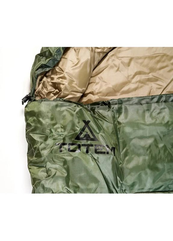 Спальный мешок Hunter правый Olive 220/60-55 см (UTTS-004-R) Totem (335405769)