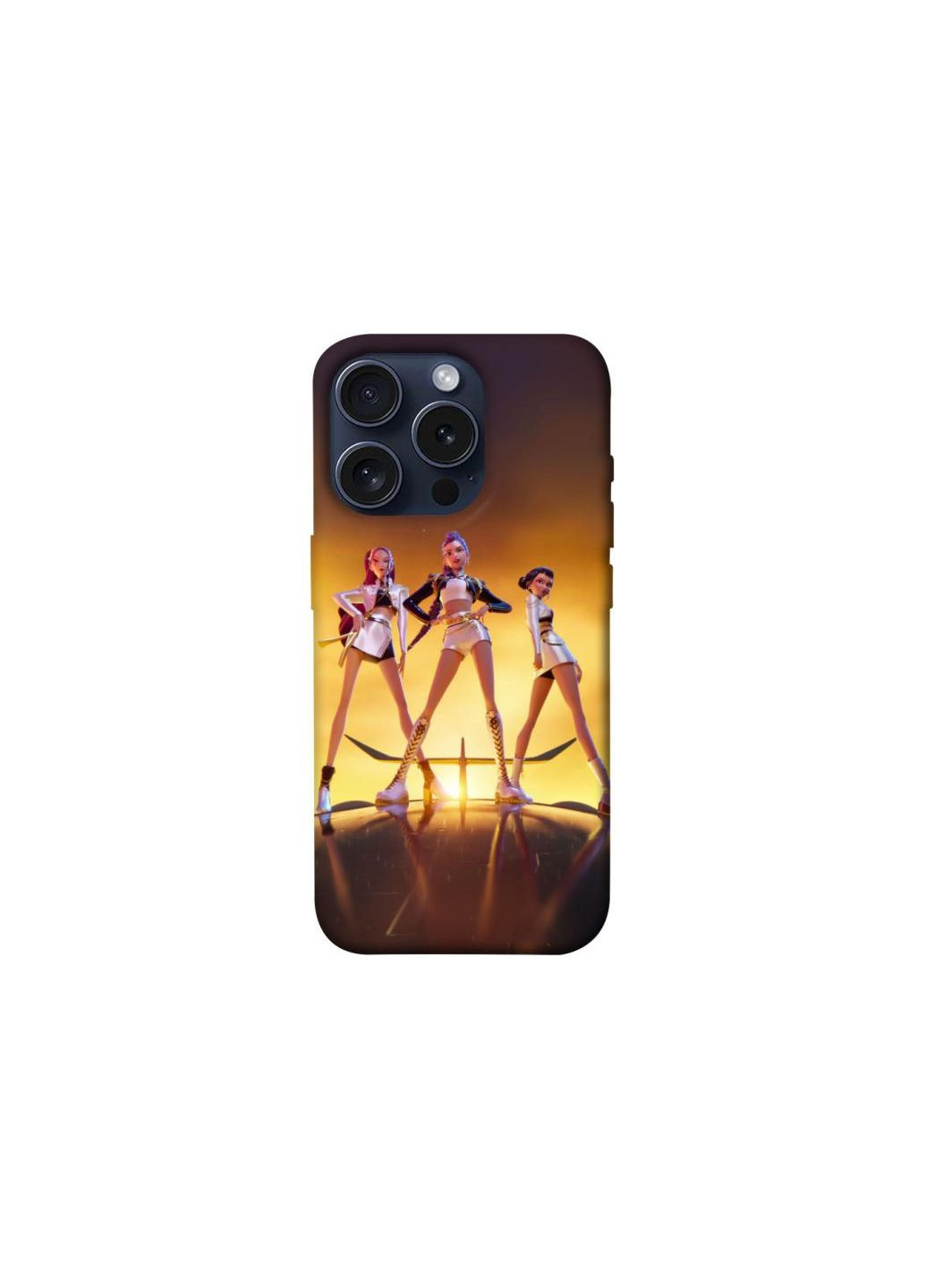 Чохол на Apple iPhone 15 Pro (6.1") K-Pop Demon Hunters ver.2 Frontalka (354674560)