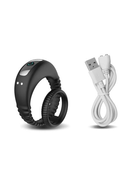 Эрекционное кольцо с вибрацией Sex Expert USB Focus (370203066)