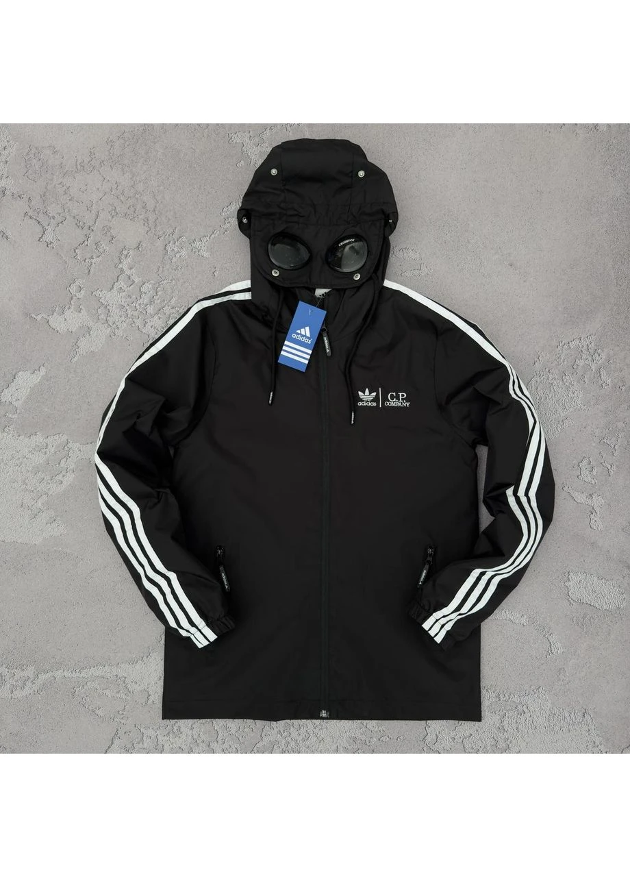 Комбінована демісезонна вітрівка /c.p.company adidas