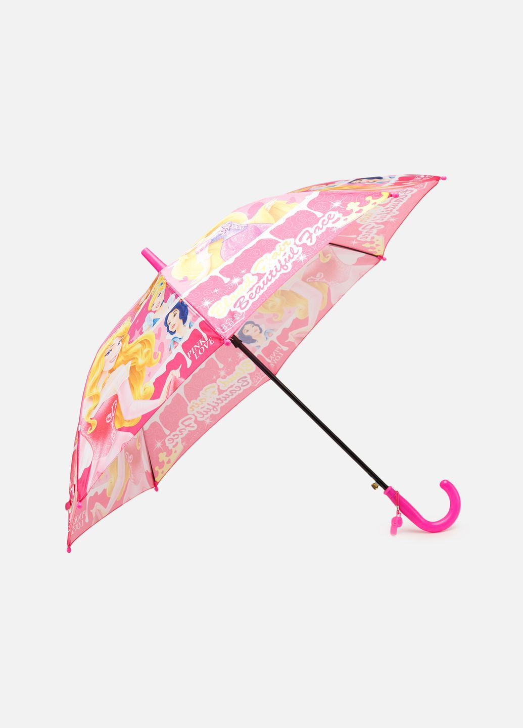 Зонт трость для девочки цвет розовый ЦБ-00265528 No Brand (311196105)